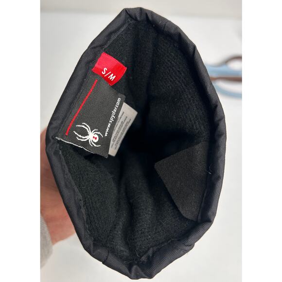 Spyder Men's Insulated Winter Ski Gloves Sz S/M Black - Picture 3 of 9